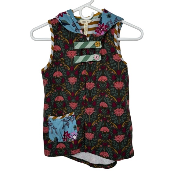 Matilda Jane Wander With Love Hooded Vest, Size 12 - Picture 3 of 9